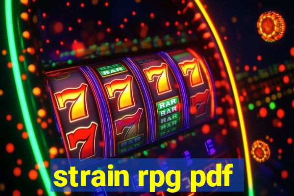 strain rpg pdf